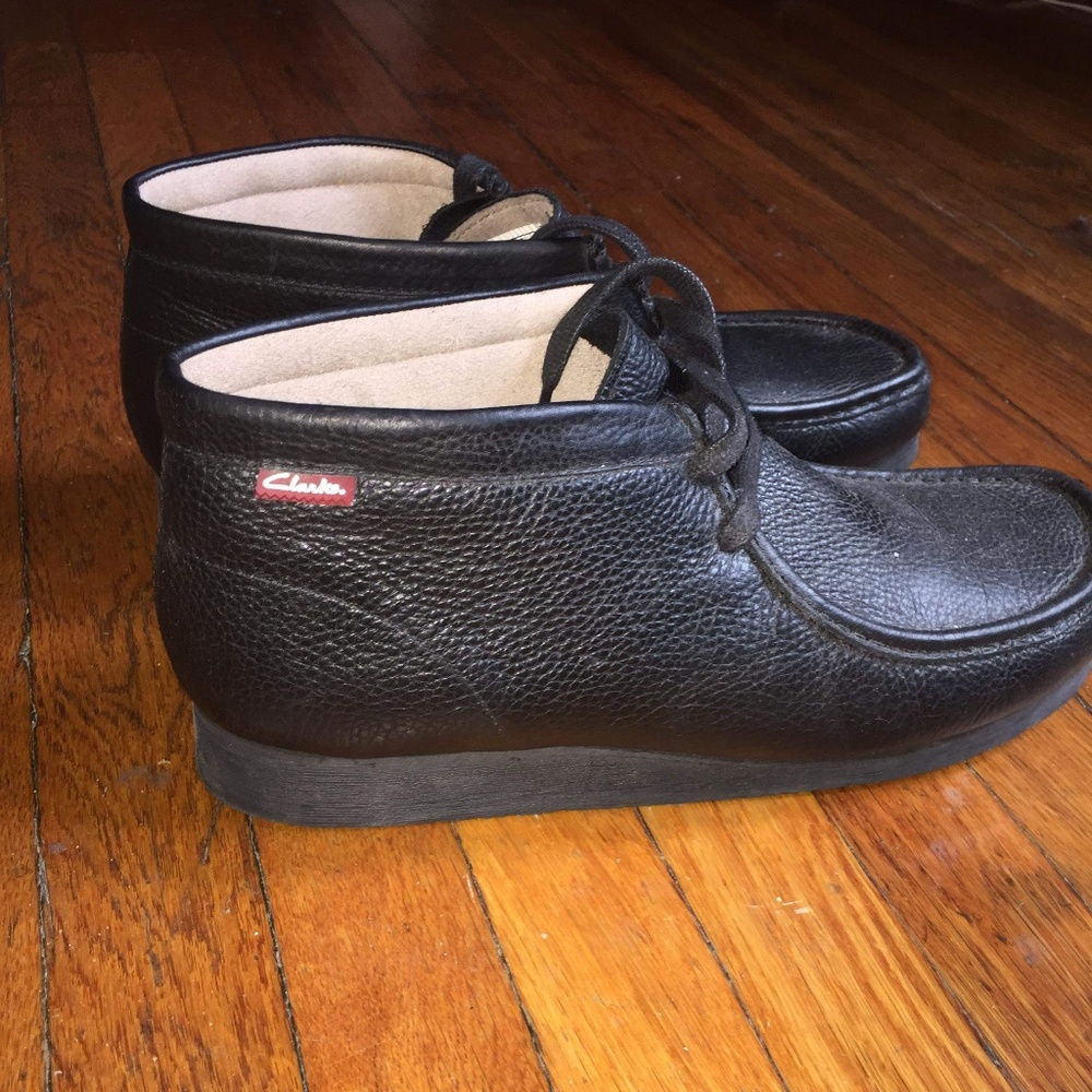Black Clarks Shoes